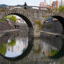 Spectacles Bridge, Nagasaki, western Japan 2010