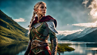 Female Elf Ranger by DZPrinceAIArt on DeviantArt
