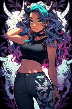 Anime 1010 BLKLSTDOG