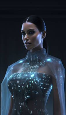 Kim Kardashian Fanart 2002