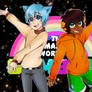 Gumball y Darwin Anime version