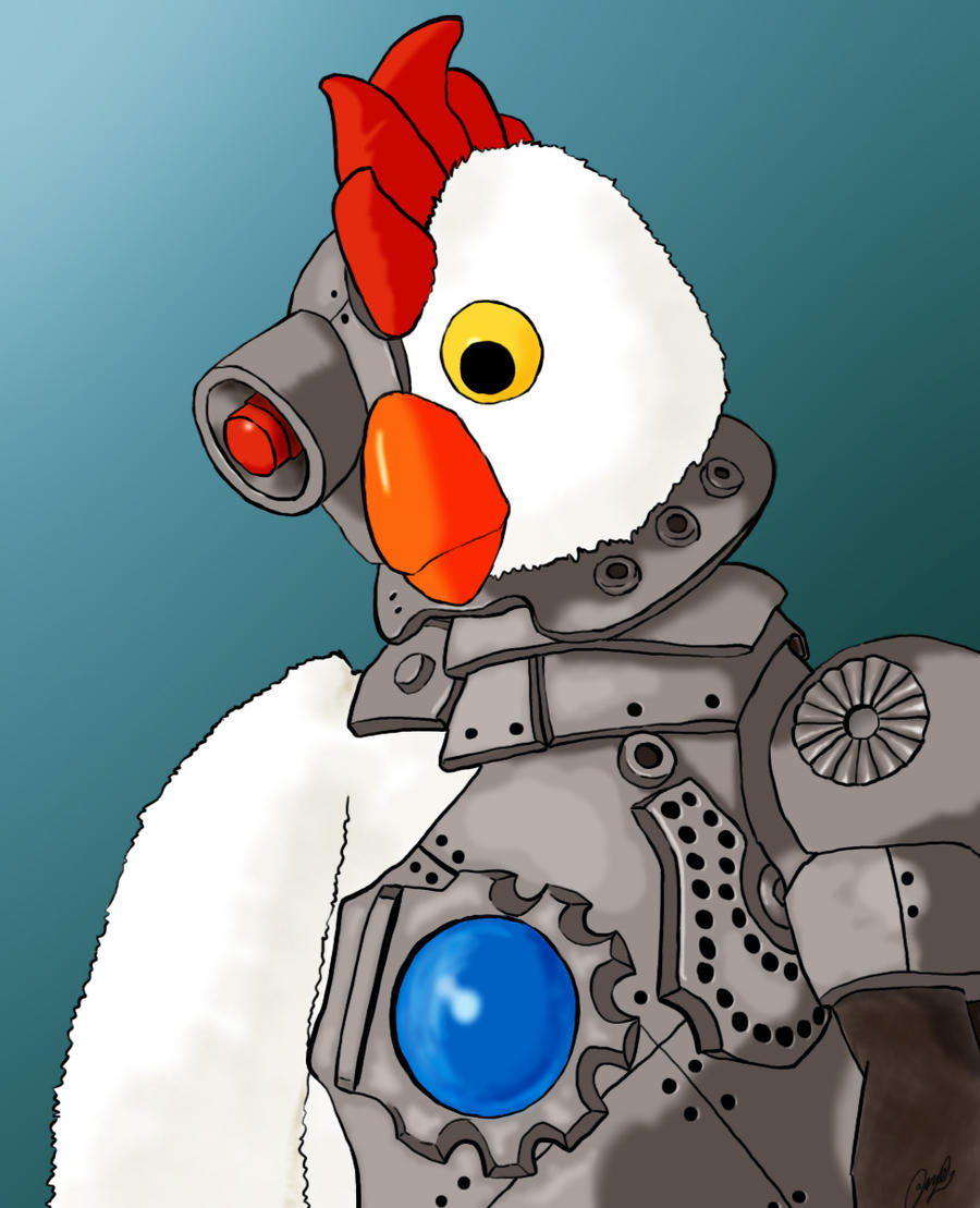Robot Chicken by foxyladyqc on DeviantArt