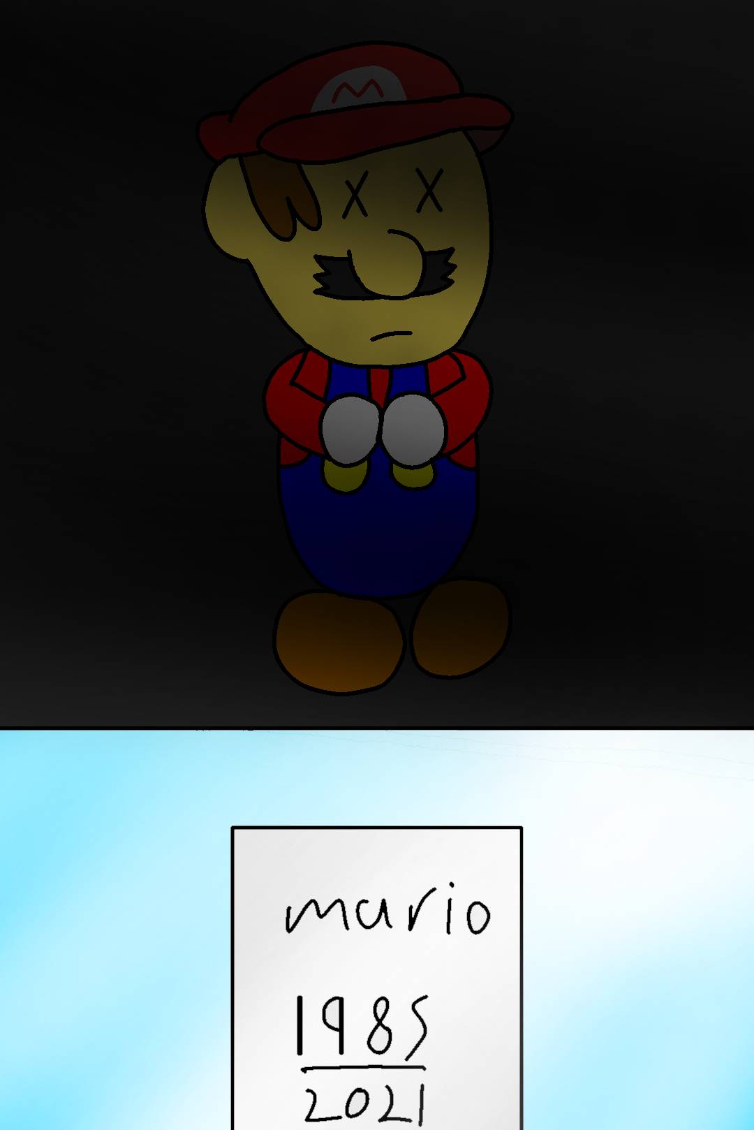 Goodbye Character Mario the end of mario by alan-the-hedgehog on DeviantArt