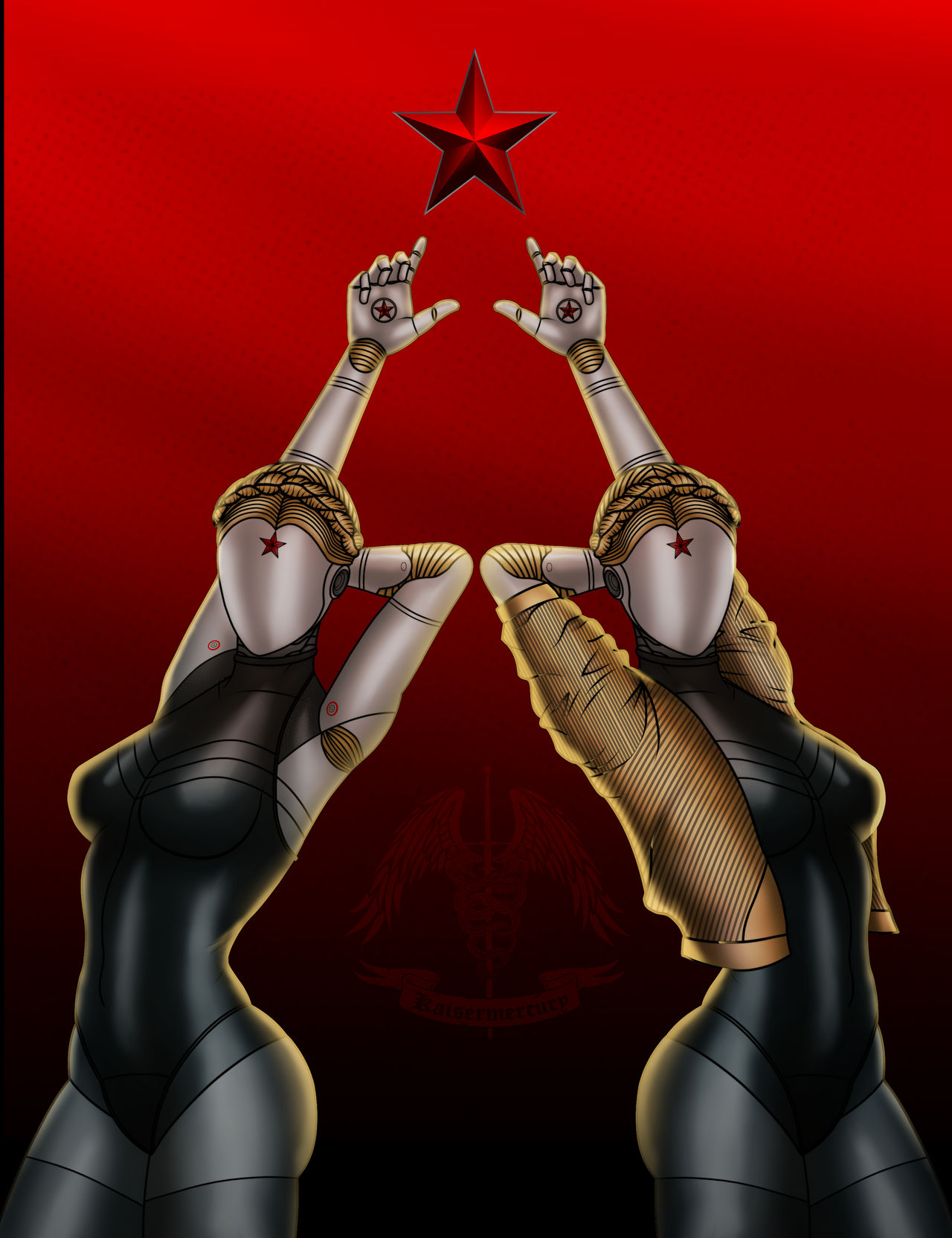 Fanart The Twins Atomic Heart By Kaisermercury On DeviantArt fanart-the-twins-atomic-heart-by-kaisermercury-on-deviantart
