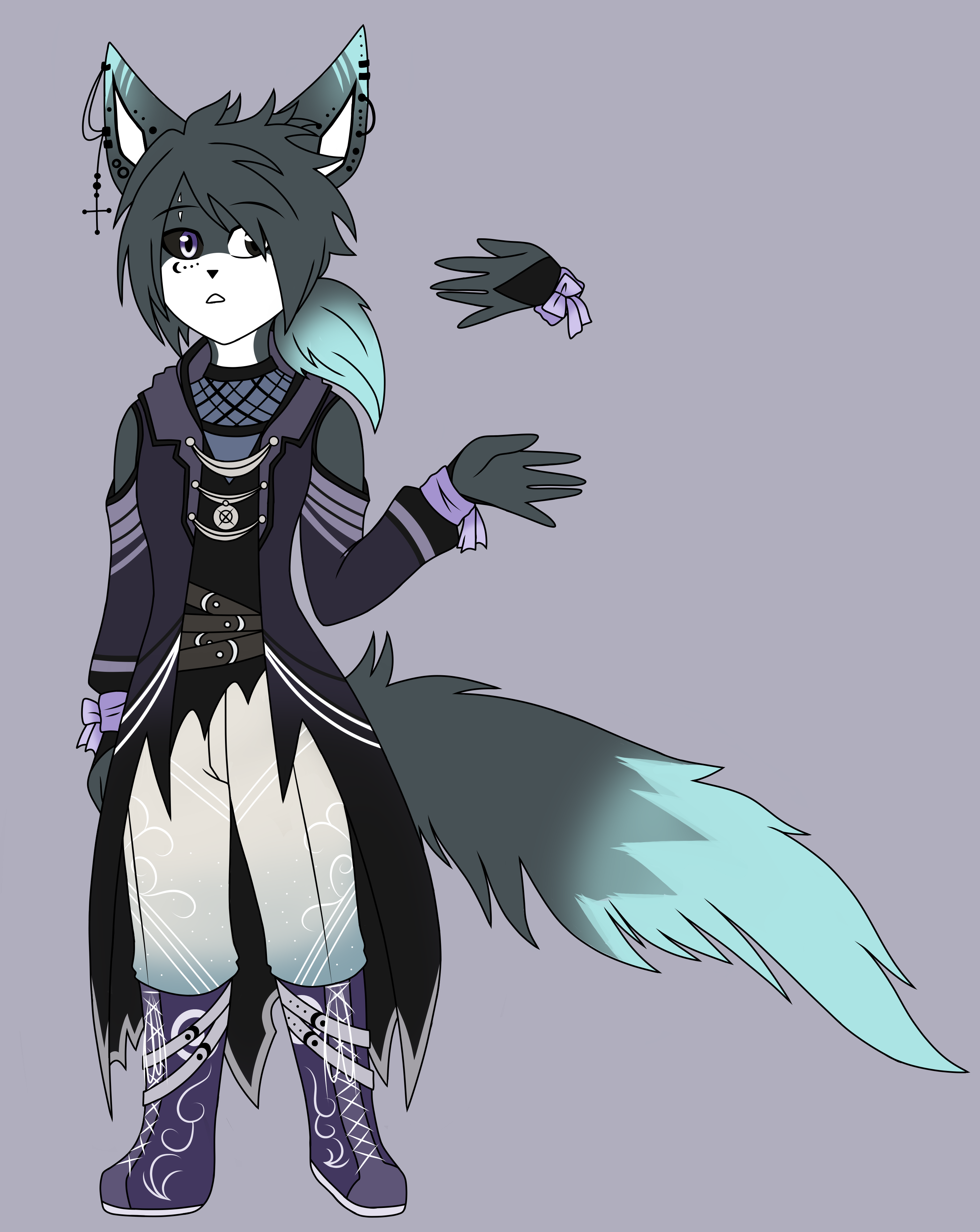 Wolf oc by YamiRaccoon on DeviantArt