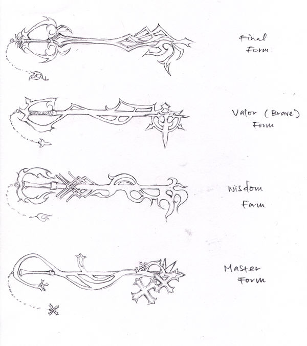 Keyblade designs by einiv on DeviantArt