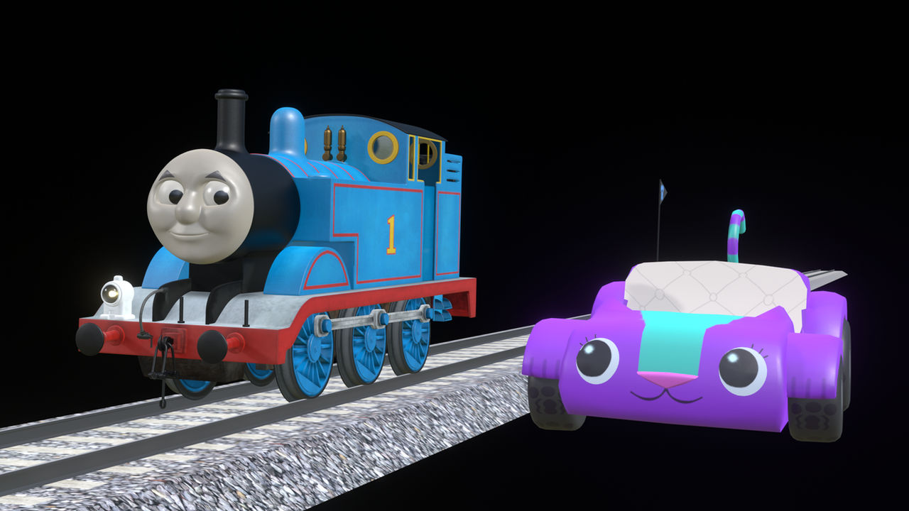 Carlita Racing Thomas by TVRoneTheTVRobot2023 on DeviantArt