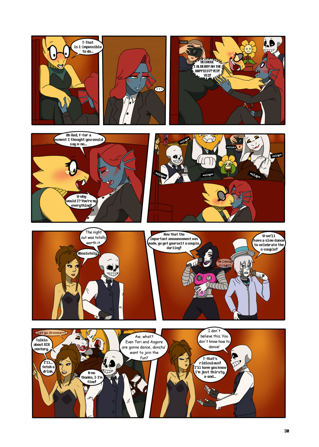 Under-Upper AU: Ch5 Page 4 by MichPajamaArtist