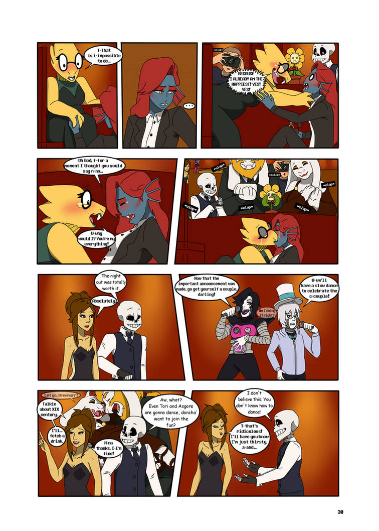 Under-Upper AU: Ch5 Page 4 by MichPajamaArtist