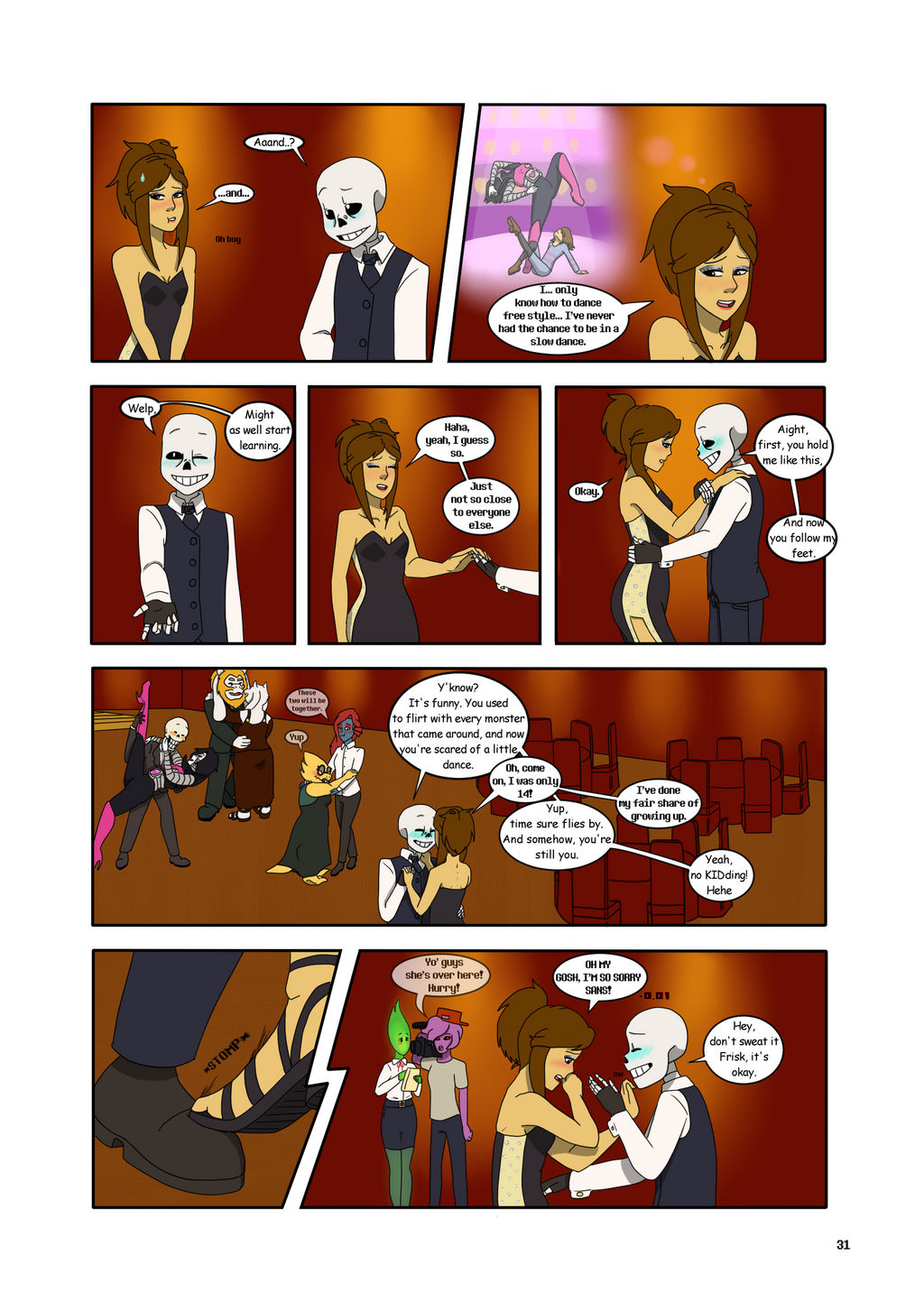 Under-Upper AU: Ch5 Page 5 by MichPajamaArtist