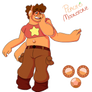 Peach Moonstone Steven/Topaz Fusion