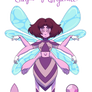 Purple Morganite Steven Aquamarine Fusion