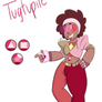 Tugtupite Garnet/Steven