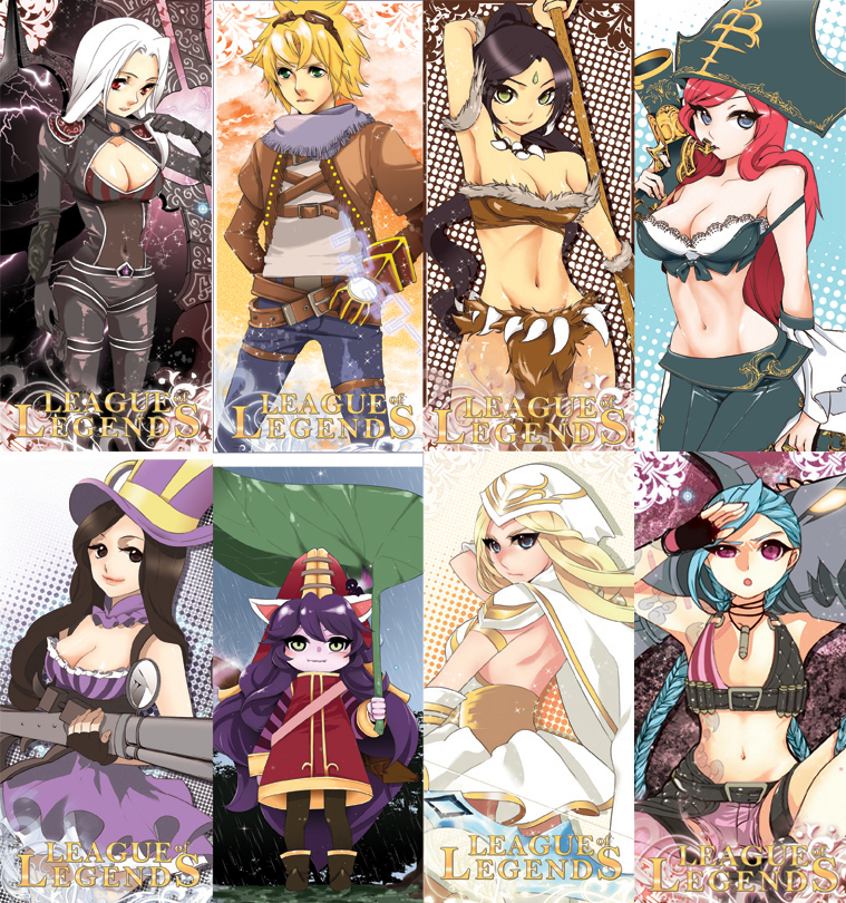 LoLIrelia,Ezreal,Nidalee,Miss Fortune,Caitlyn,Lulu