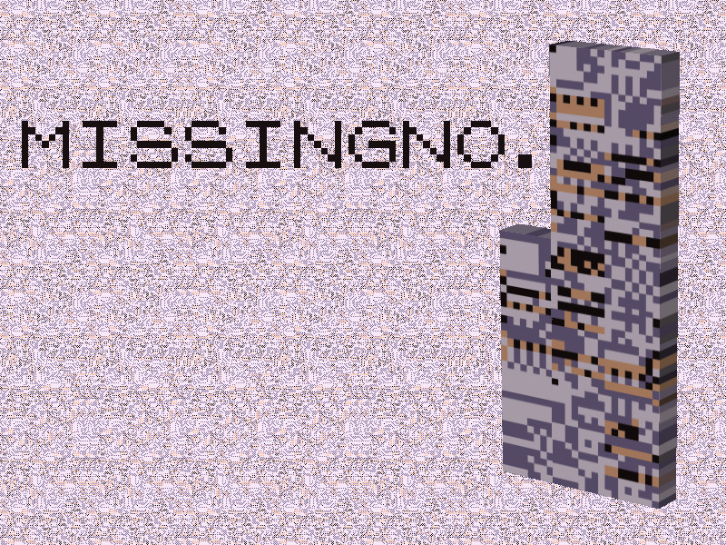 Missingno. Wallpaper by Zsy