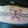 Tatoo Butterfly and tribal