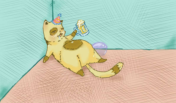 Party hard. Meow Louder.