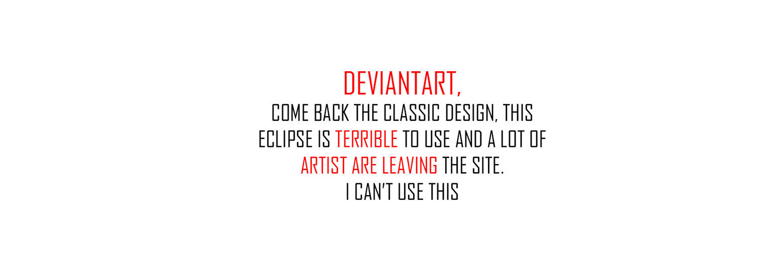 Deviant Art is Dead