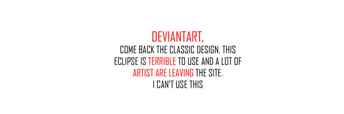 Deviant Art is Dead