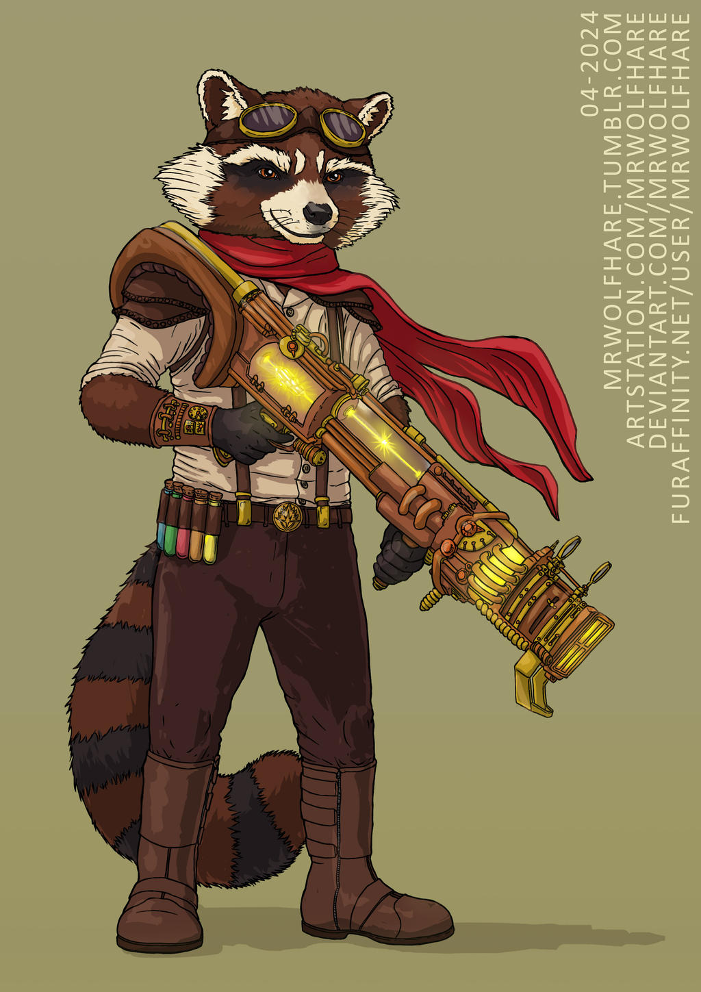 Dnd Rockets DnD version of Rocket Raccoon by MrWolfHare on DeviantArt