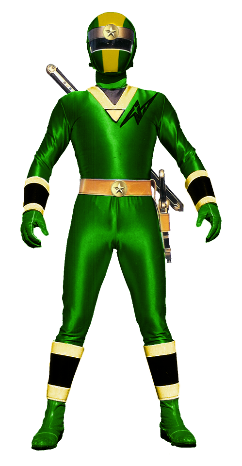 Green Alien Ranger by BlueWolfIsbeVlog on DeviantArt