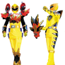 Triassic Mode - Yellow Dino Thunder