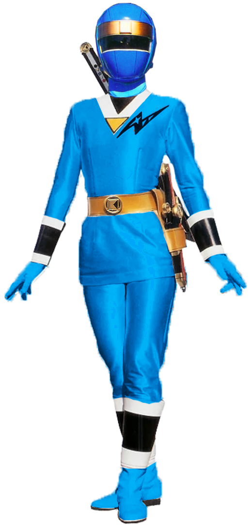 Blue Alien Ranger - Girl Ver. by BlueWolfIsbeVlog on DeviantArt