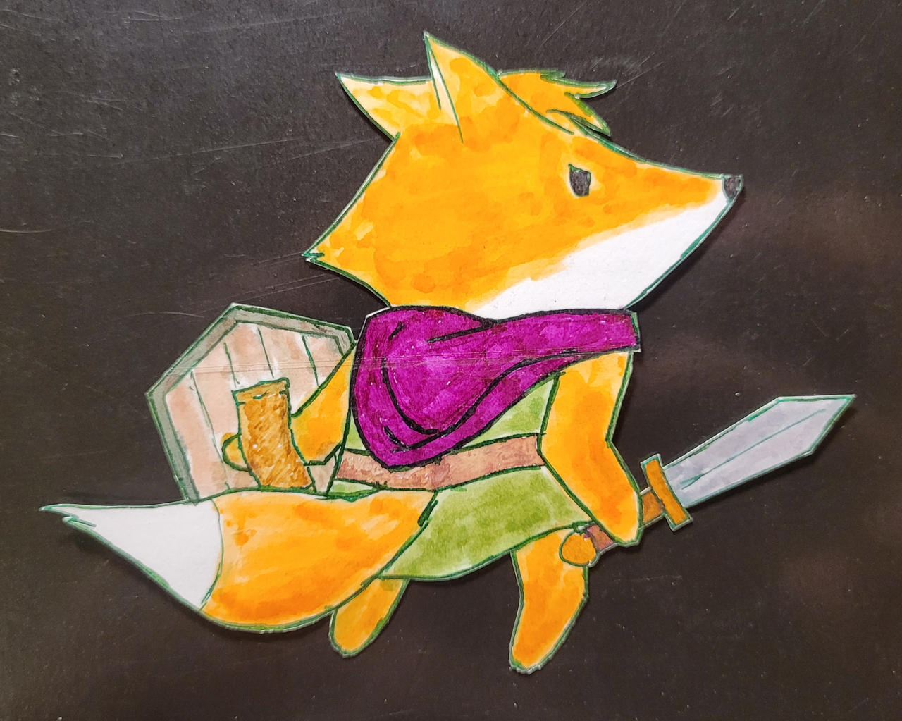 Tunic Sticker Tunic Fox - Sticker by huangyboy on DeviantArt