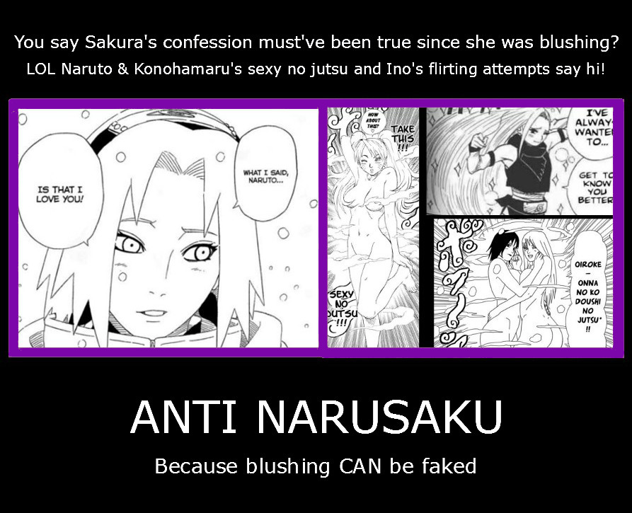 Anti Narusaku - Fake Blushing