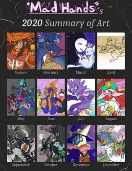 MAD HANDS' 2020 ART SUMMARY