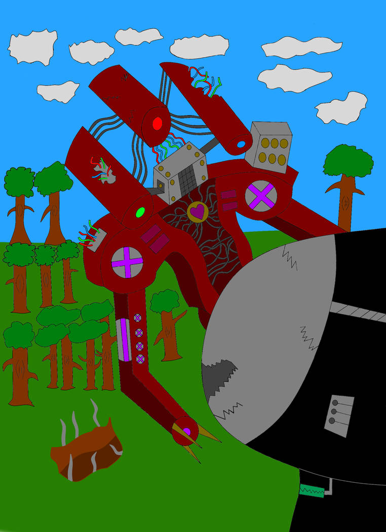 Robots, Soldiers, Ponies: Soldier 3112 vs Drone by Animatorsnake