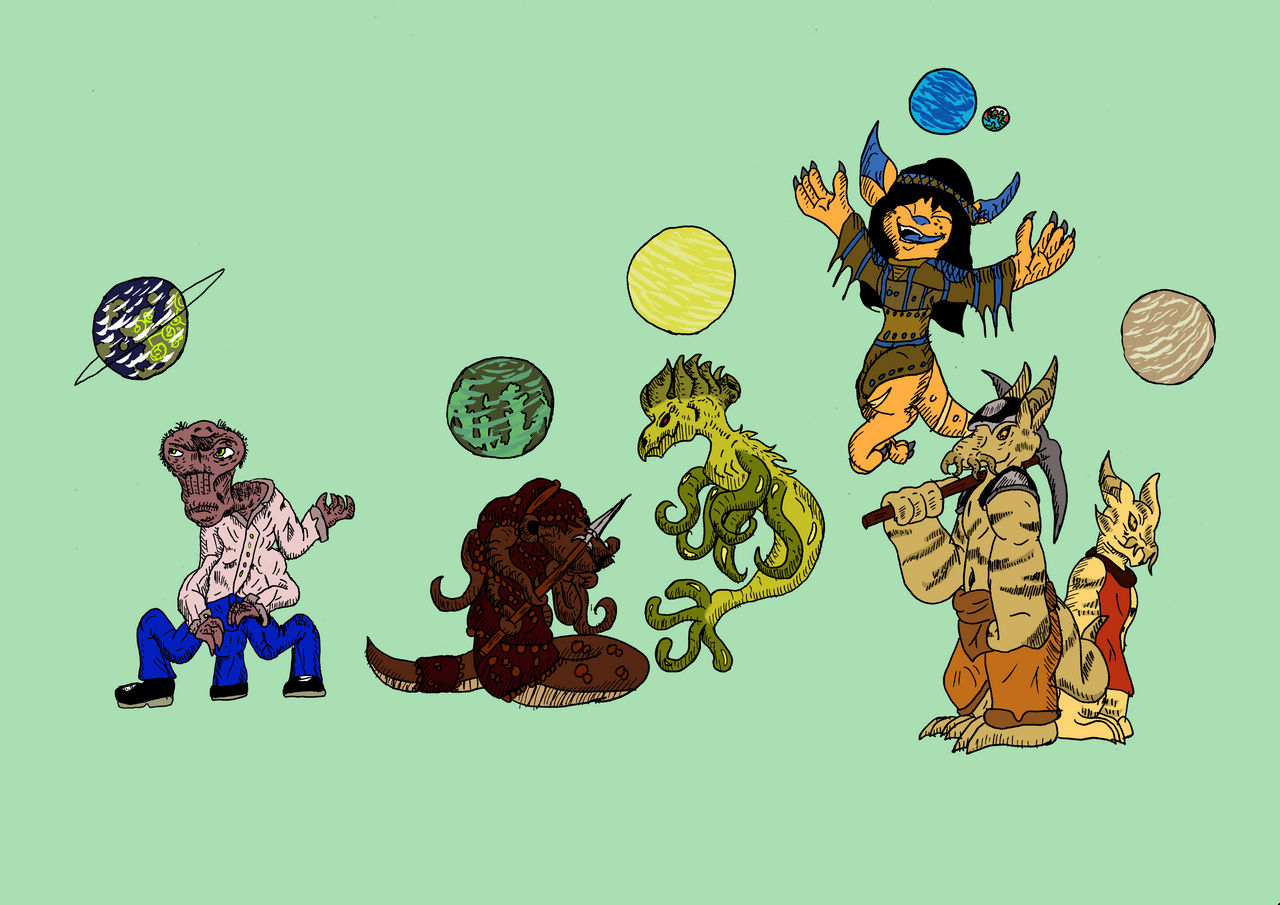 alien designs by spyrothegamer98 on DeviantArt