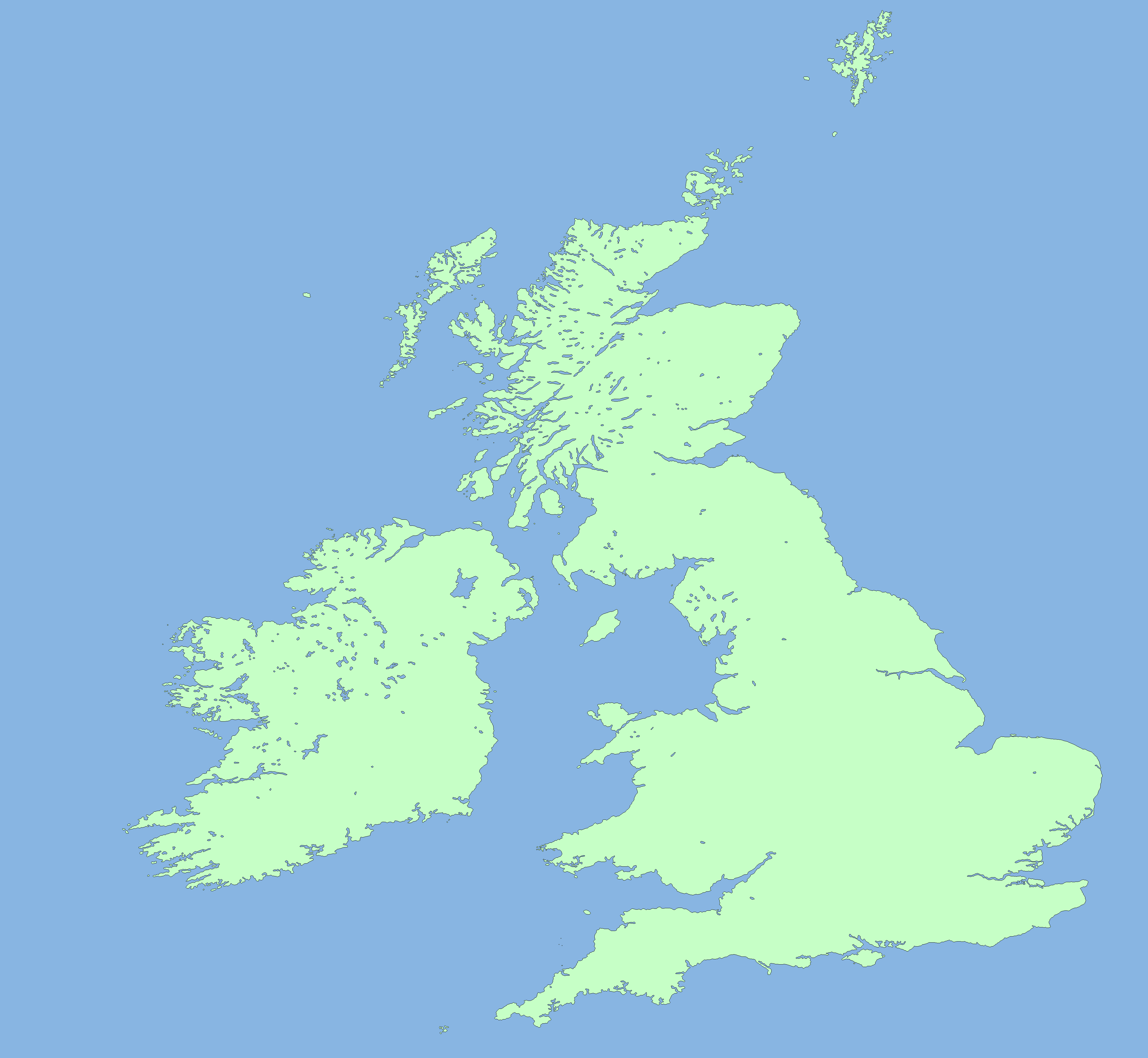 British Isles blank map by spyrothegamer98 on DeviantArt