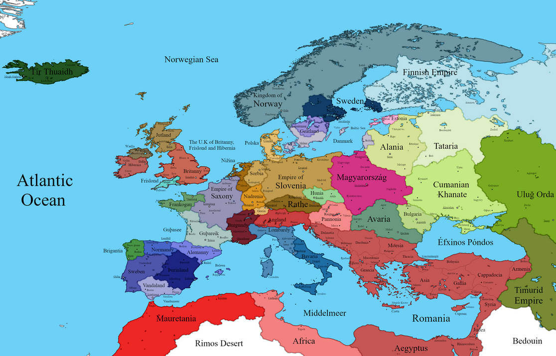 An alt migrion map of Europe by spyrothegamer98 on DeviantArt
