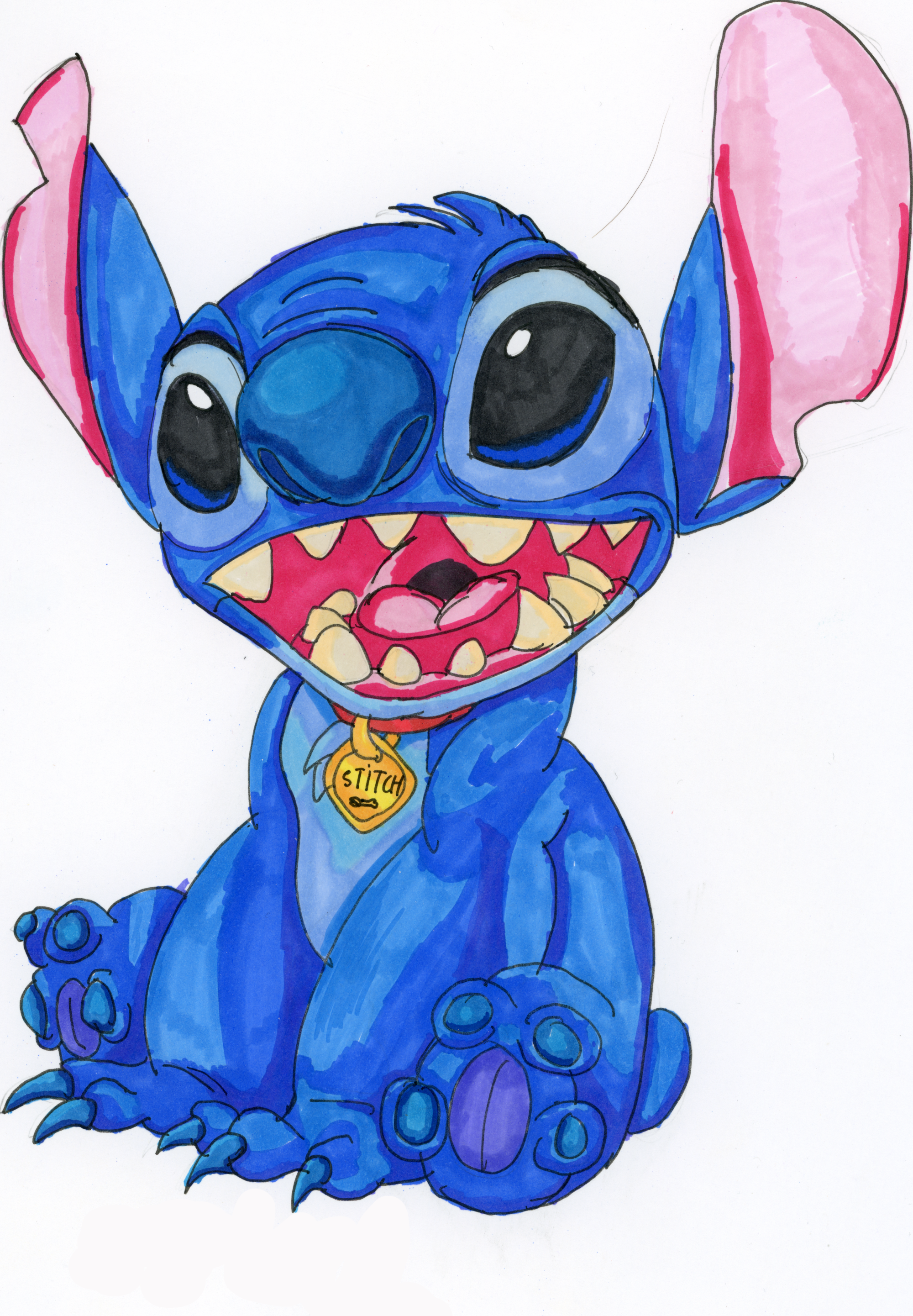 Deviantart Stitched Stitch by spyrothegamer98 on DeviantArt