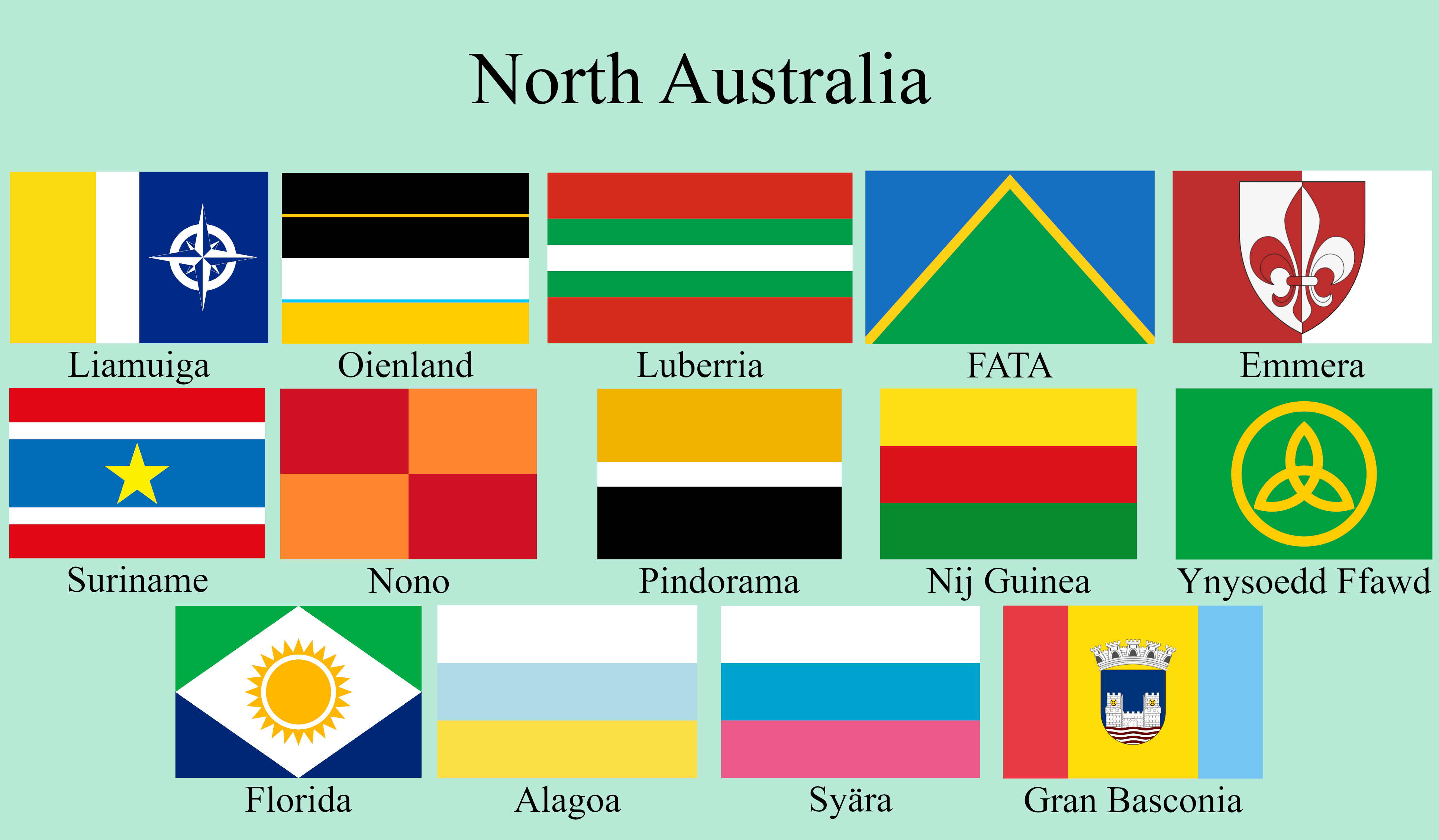 North Australian flags by spyrothegamer98 on DeviantArt