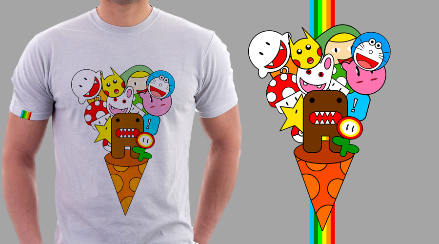 Domo-Kun Party T-Shirt