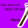 Donnie Quote 1
