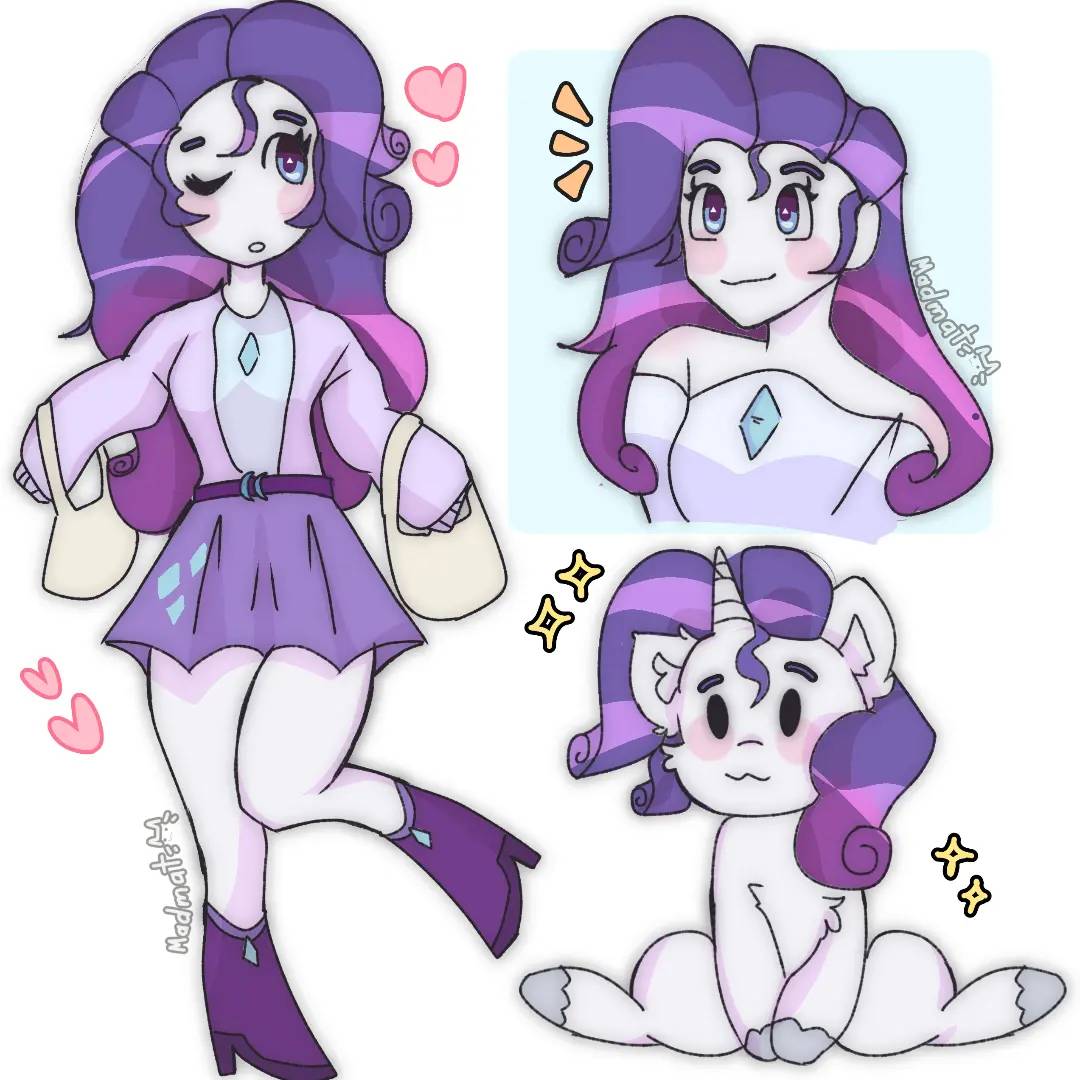 Deviantart Future Rarity Rarity by matsudaet on DeviantArt