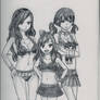 Erza, Wendy and Juvia