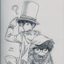 Kaito Kid and Conan