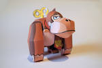 Toy Donkey Kong Papercraft by kamibox