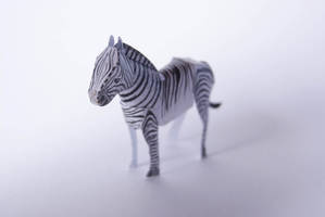 Tiny Paper Zoo - Zebra