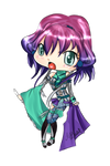 Hira Chibi. My OC by JulisScarlet