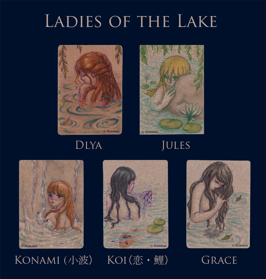 Ladies of the Lake - ACEO