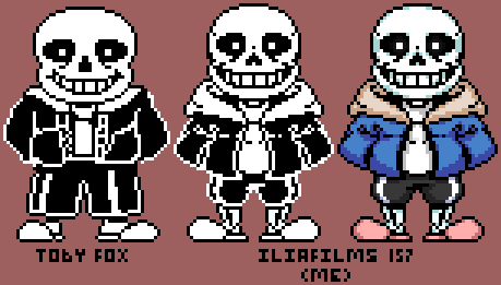 A Sans Battle Sprite by Eriktayl0r on DeviantArt