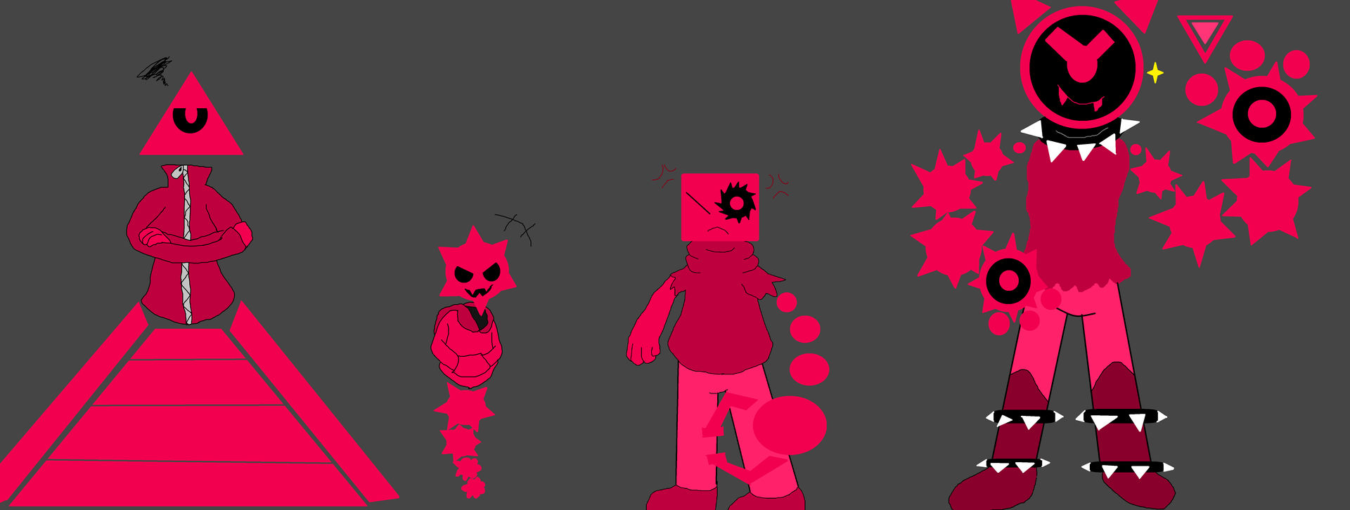 Jsab Protagonist Just Shape And Beats Characters Sheet 3 by UnknownCreature19 on DeviantArt