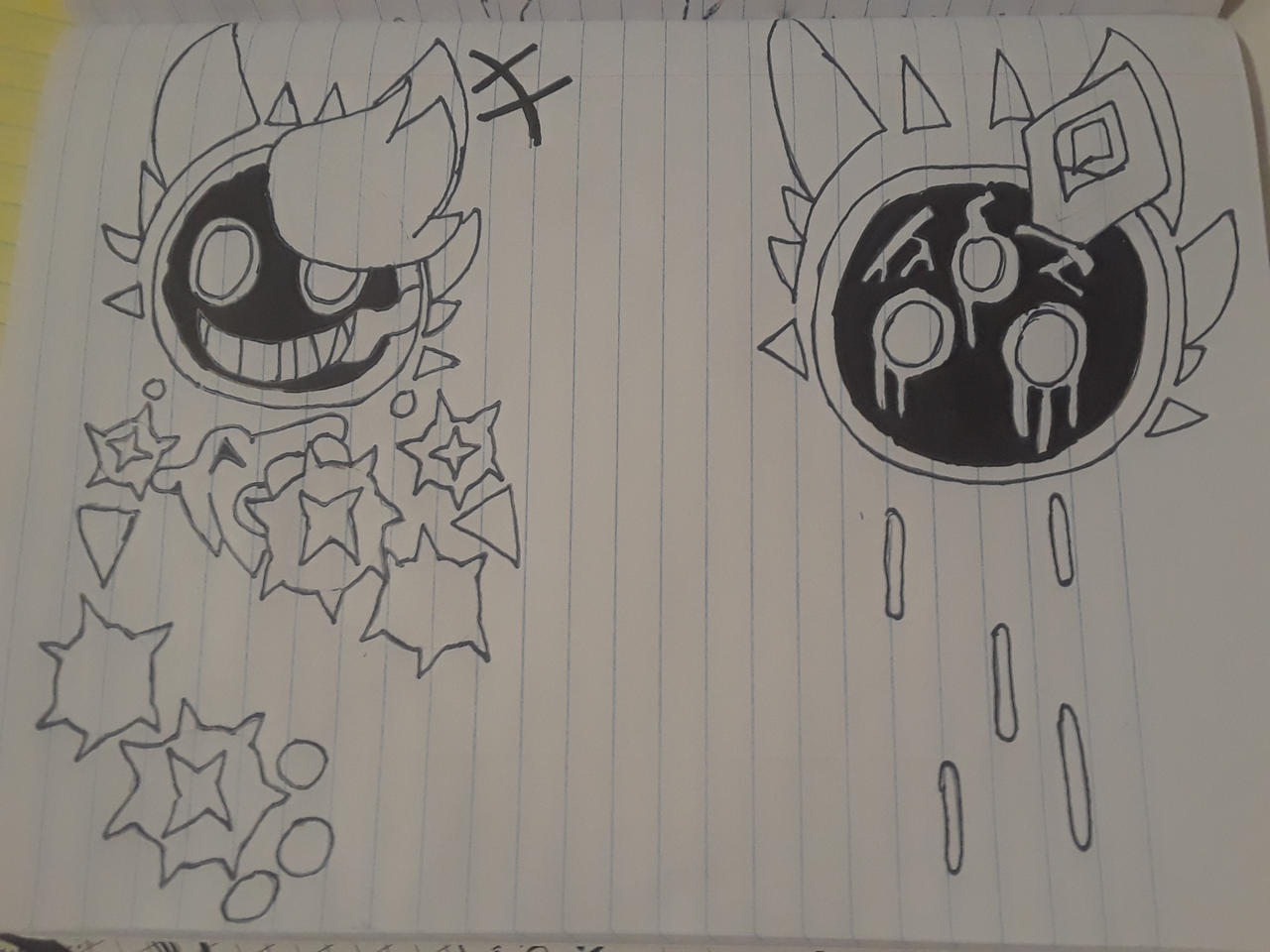 Skull Face ( shape forms )( 2/3 ) by UnknownCreature19 on DeviantArt