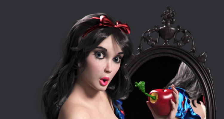 Making of CG Girl Snow White