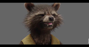 Making Of Rocket Raccoon Marvel Guardians of